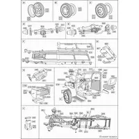 1/72 Scale Model Kit - Fire-Engine / Cargo Truck