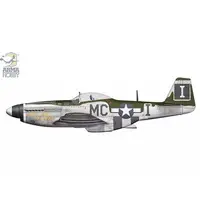 1/72 Scale Model Kit - Fighter aircraft model kits / North American P-51 Mustang
