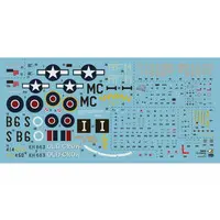 1/72 Scale Model Kit - Fighter aircraft model kits / North American P-51 Mustang