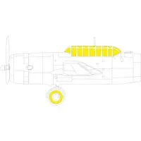 1/72 Scale Model Kit - Detail-Up Parts / Vultee A-31 Vengeance