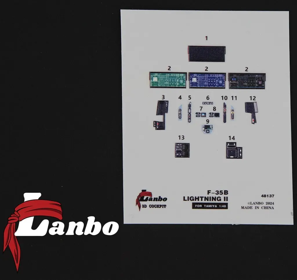 1/48 Scale Model Kit - Detail-Up Parts / Lockheed F-35 Lightning II