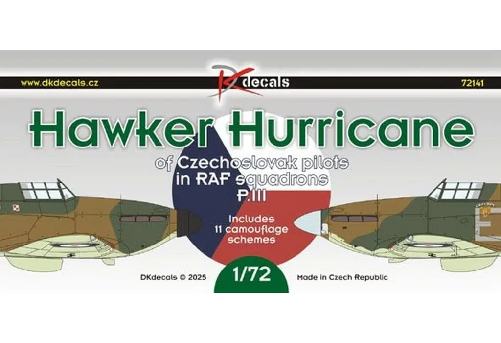 1/72 Scale Model Kit - Fighter aircraft model kits / Hawker Hurricane