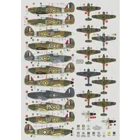 1/72 Scale Model Kit - Fighter aircraft model kits / Hawker Hurricane