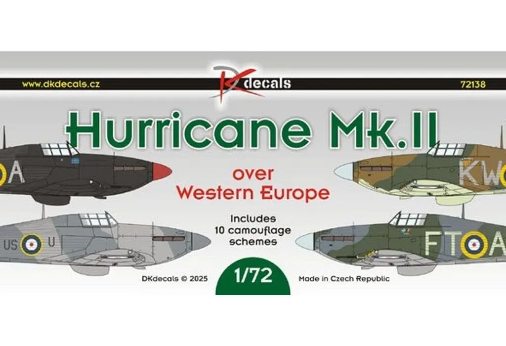 1/72 Scale Model Kit - Fighter aircraft model kits / Hawker Hurricane