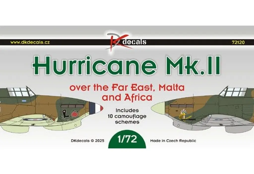 1/72 Scale Model Kit - Fighter aircraft model kits / Hawker Hurricane