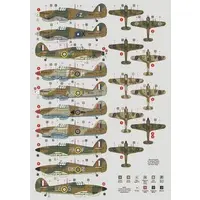 1/72 Scale Model Kit - Fighter aircraft model kits / Hawker Hurricane