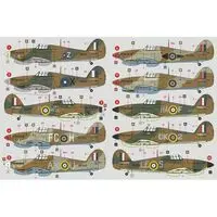 1/72 Scale Model Kit - Fighter aircraft model kits / Hawker Hurricane