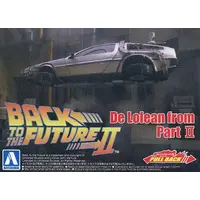 1/43 Pullback BACK TO THE FUTURE from PART Ⅱ Timemachine Model Kit