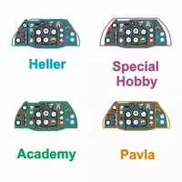 1/72 Scale Model Kit - Grade Up Parts