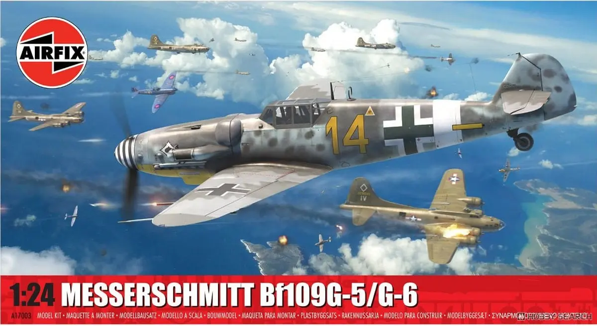 1/24 Scale Model Kit - Fighter aircraft model kits / Messerschmitt Bf 109