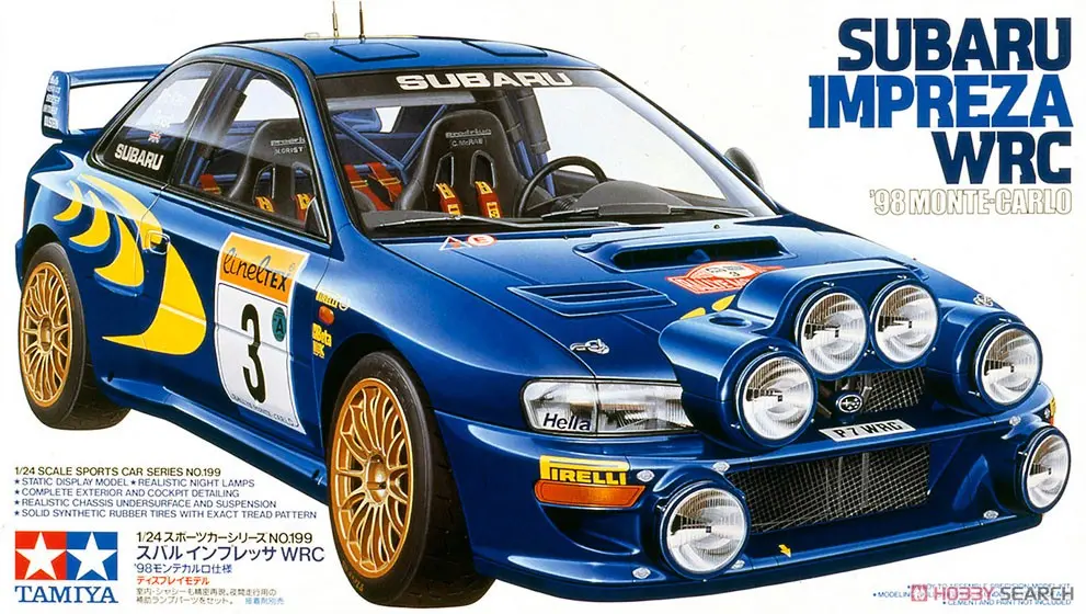 1/24 Scale Model Kit - Vehicle / Subaru Impreza