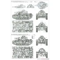 1/35 SCALE GERMAN Panzerkampfwagen III Ausf.N (Sd.Kfz.141/2) Model Kit