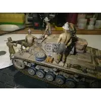 1/35 SCALE GERMAN Panzerkampfwagen III Ausf.N (Sd.Kfz.141/2) Model Kit