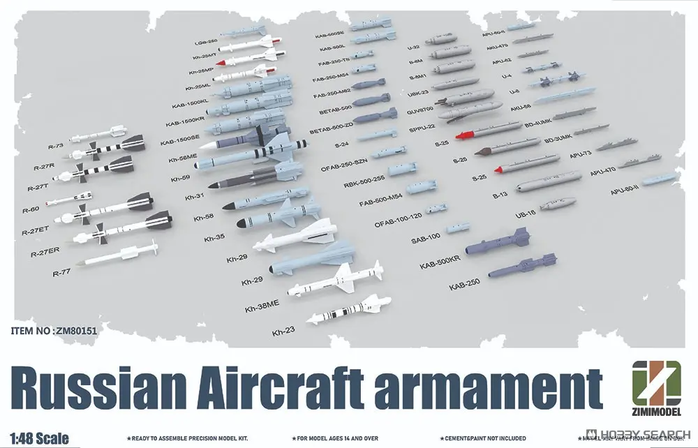 1/48 Scale Model Kit - Detail-Up Parts
