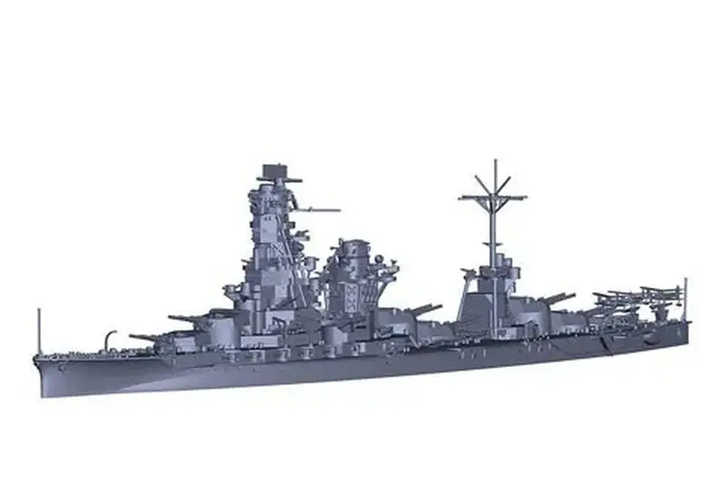 1/700 Scale Model Kit - Warship plastic model kit / Japanese battleship Ise