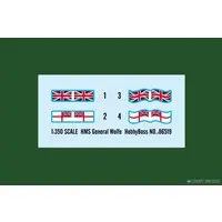 1/350 Scale Model Kit - Warship plastic model kit