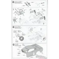 1/20 SCALE TOYOTA CELICA LB TURBO Gr.5 Model Kit