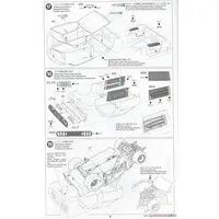 1/20 SCALE TOYOTA CELICA LB TURBO Gr.5 Model Kit