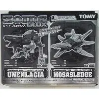 Plastic Model Kit - ZOIDS / Mosasledge & Unenlagia