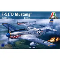 1/72 Scale Model Kit - Fighter aircraft model kits / North American F-51D Mustang