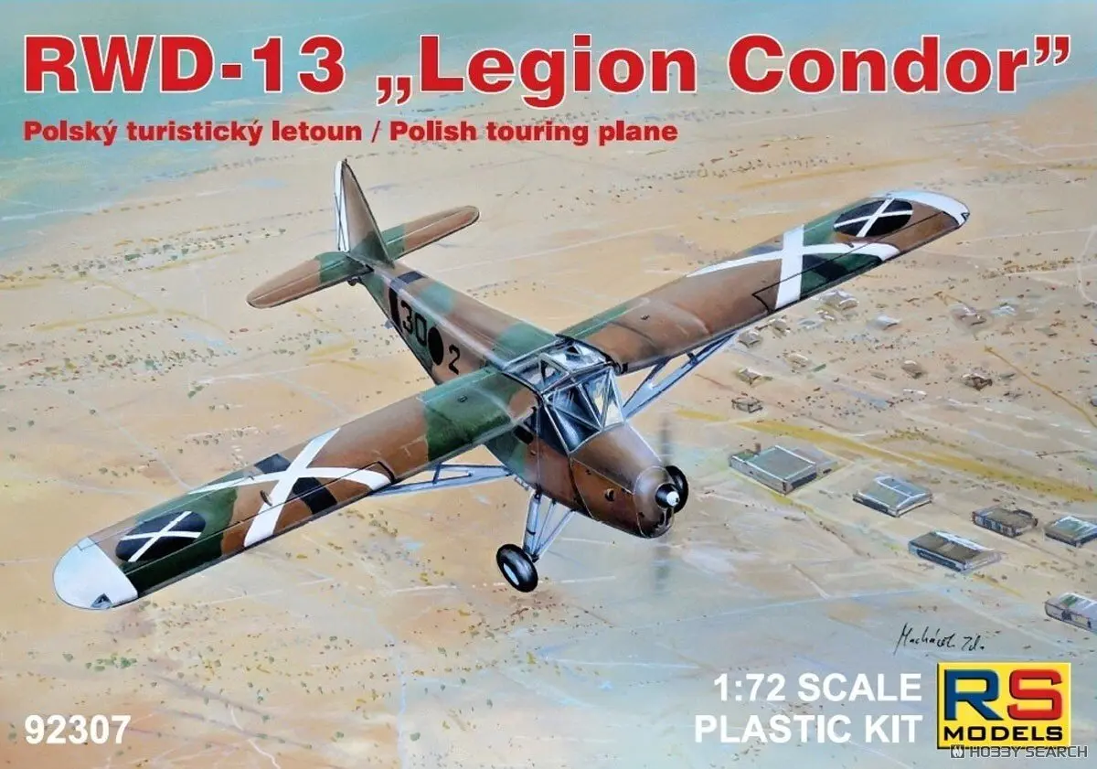 1/72 Scale Model Kit - Aircraft / RWD 13
