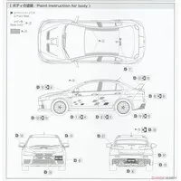 1/24 RALLIART CZ4A LANCER EVOLUTION Ⅹ '07(MITSUBISHI) Model Kit