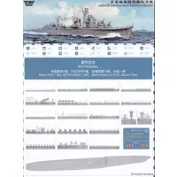 1/350 Scale Model Kit - Warship plastic model kit / Japanese destroyer Akizuki