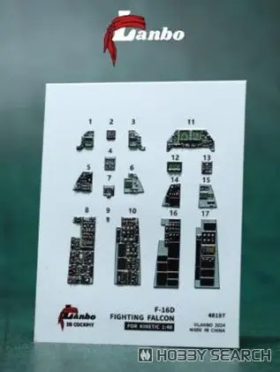 1/48 Scale Model Kit - Detail-Up Parts / F-16 Fighting Falcon