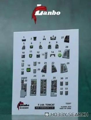 1/72 Scale Model Kit - Detail-Up Parts / F-14