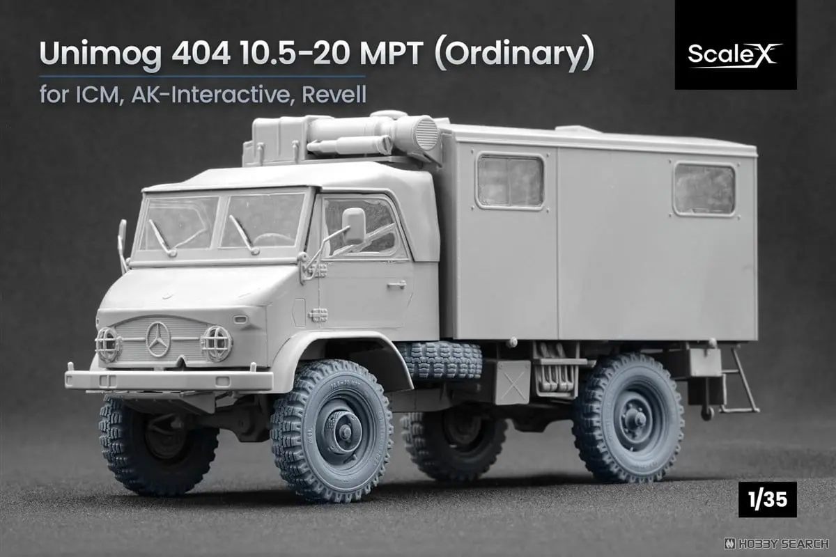 1/35 Scale Model Kit - Detail-Up Parts / Unimog