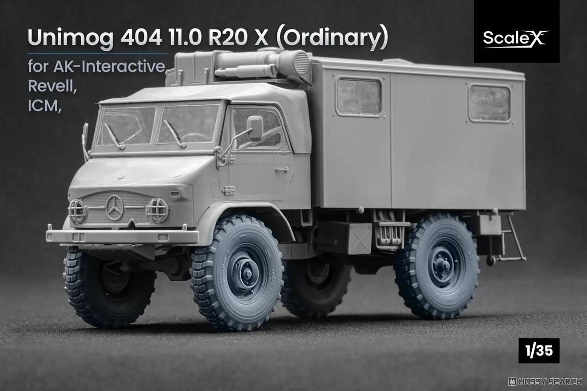 1/35 Scale Model Kit - Detail-Up Parts / Unimog