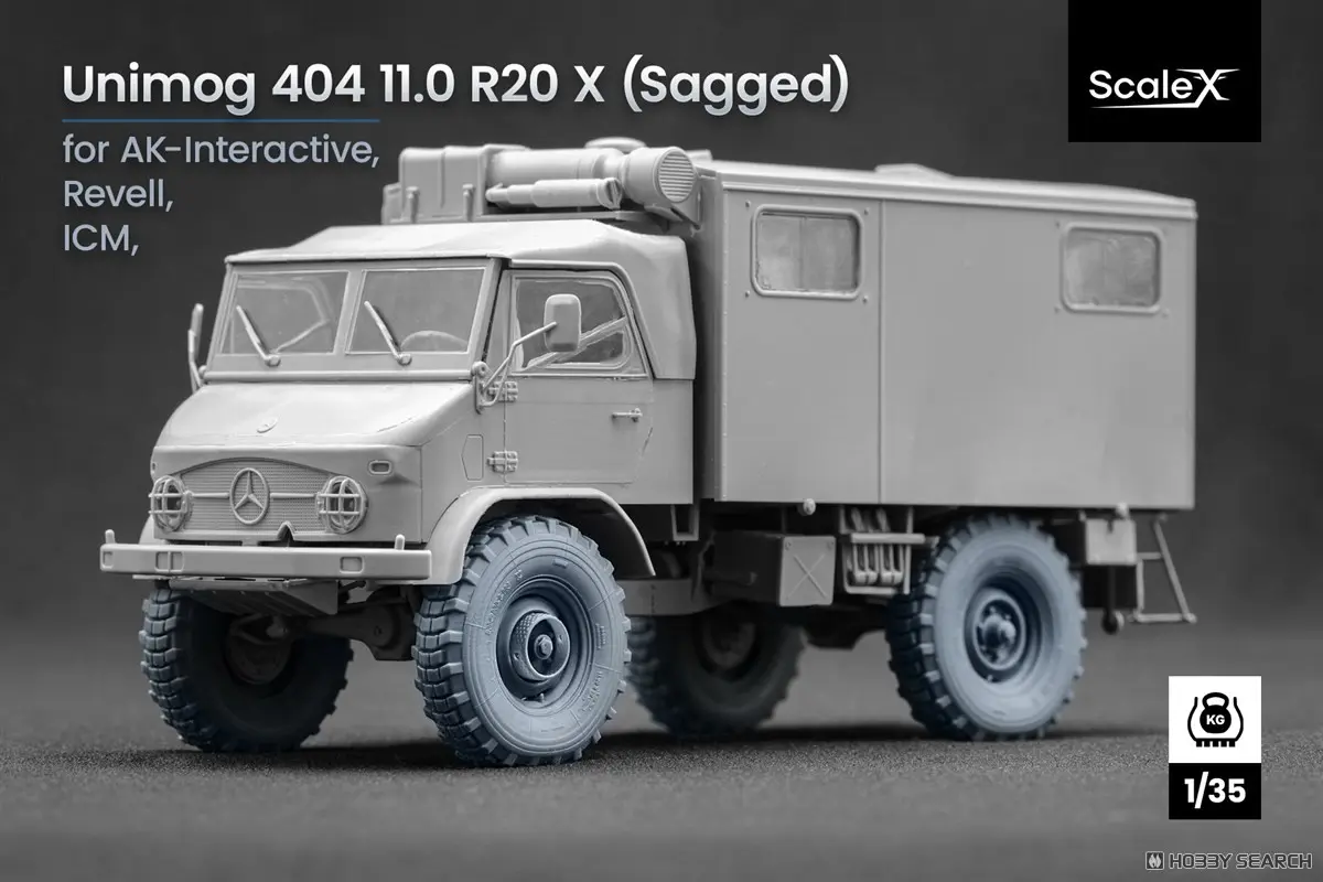 1/35 Scale Model Kit - Detail-Up Parts / Unimog