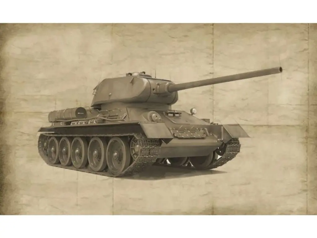 1/35 Scale Model Kit - Steamboat / T-34