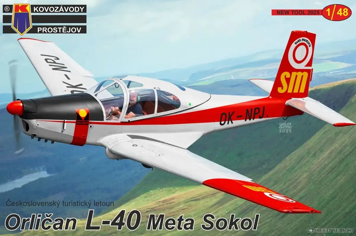 1/48 Scale Model Kit - Aircraft / Orlican L-40 Meta Sokol
