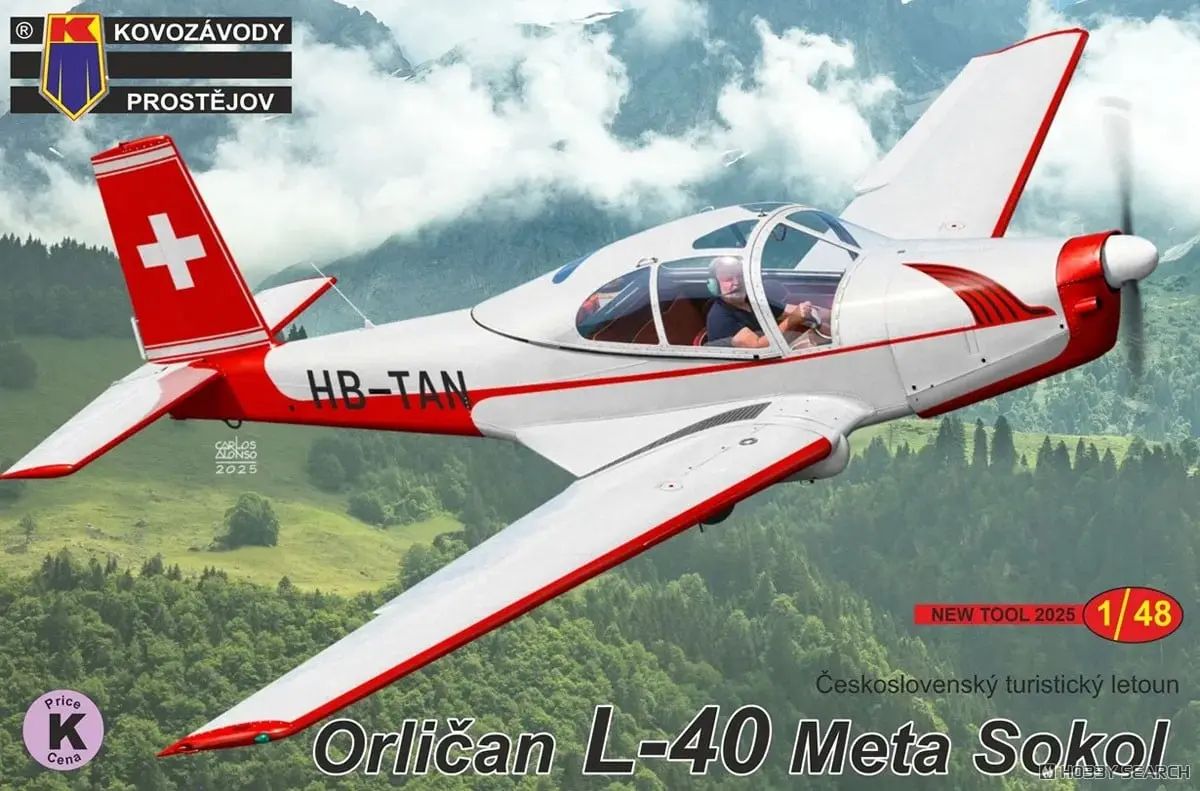 1/48 Scale Model Kit - Aircraft / Orlican L-40 Meta Sokol