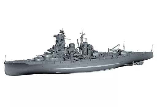 1/350 Scale Model Kit - Warship plastic model kit / Japanese battleship Haruna