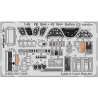 1/48 Scale Model Kit - Etching parts / Brewster F2A Buffalo