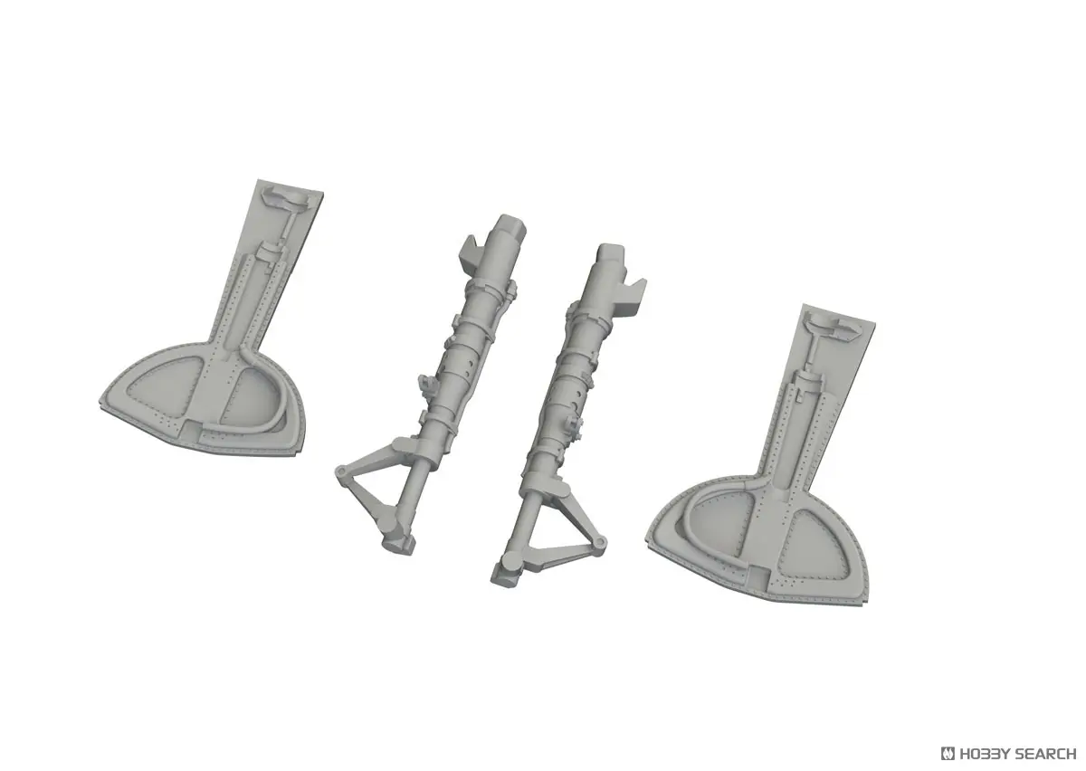 1/48 Scale Model Kit - Grade Up Parts / Messerschmitt Bf 109