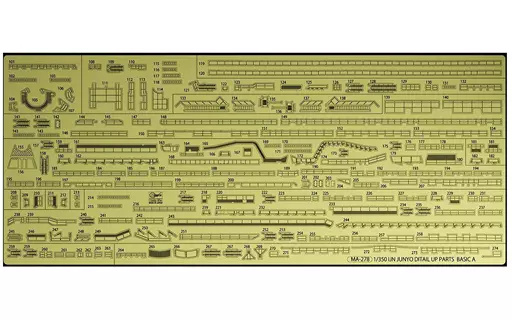 1/350 Scale Model Kit - Etching parts / Japanese aircraft carrier Junyo
