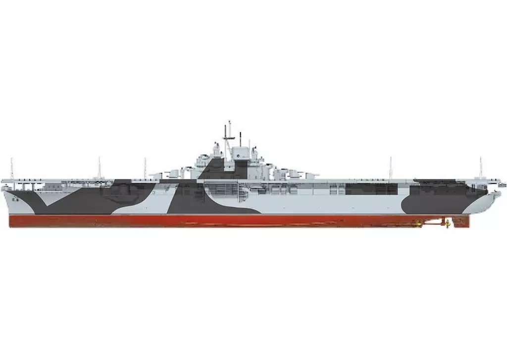 1/700 Scale Model Kit - Warship plastic model kit