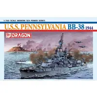 1/700 Scale Model Kit - Warship plastic model kit / USS Pennsylvania