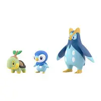 Pokémon Scale World - Pokémon / Turtwig & Prinplup & Piplup (Pochama)