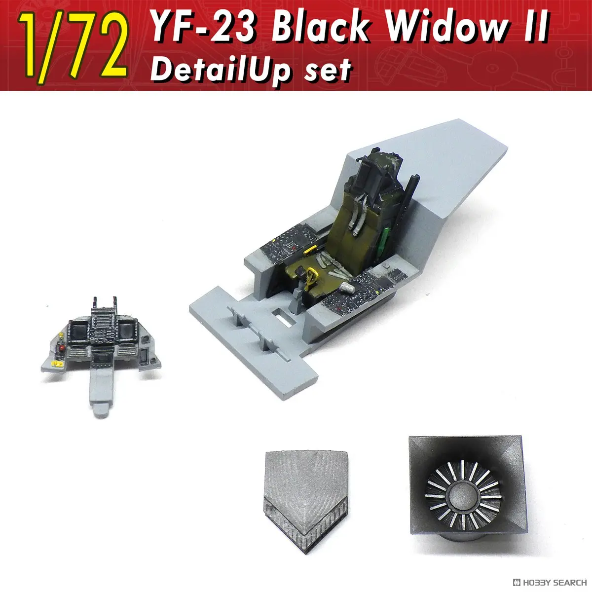 1/72 Scale Model Kit - Detail-Up Parts / YF-23