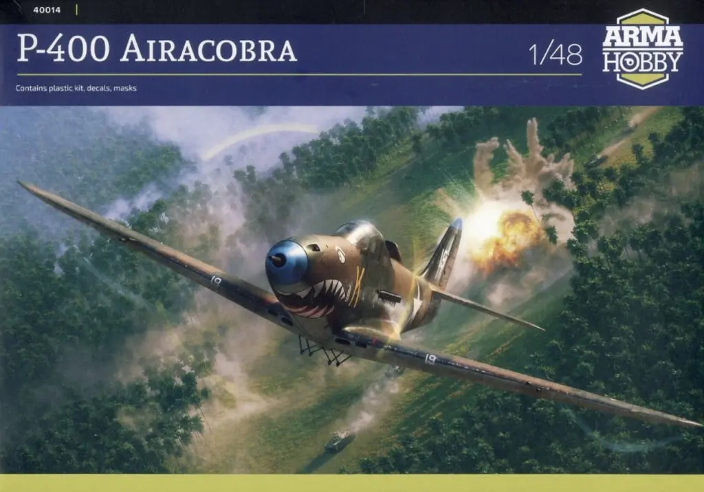 1/48 Scale Model Kit - Fighter aircraft model kits / P-400 Airacobra