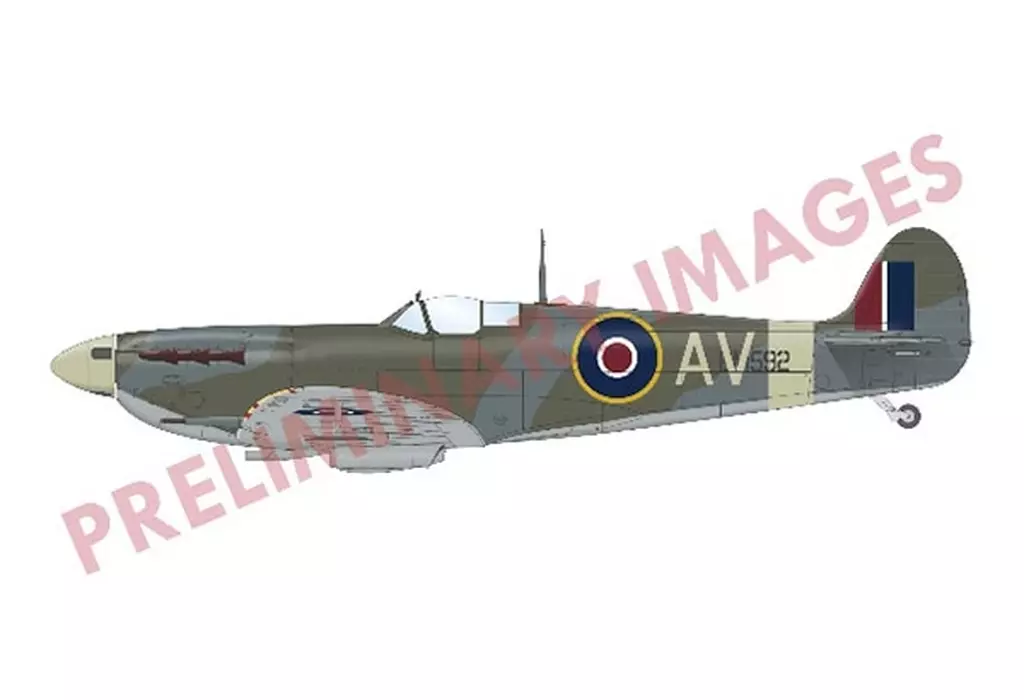 1/48 Scale Model Kit - Fighter aircraft model kits / Supermarine Spitfire