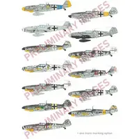 1/72 Scale Model Kit - Fighter aircraft model kits / Messerschmitt Bf 109