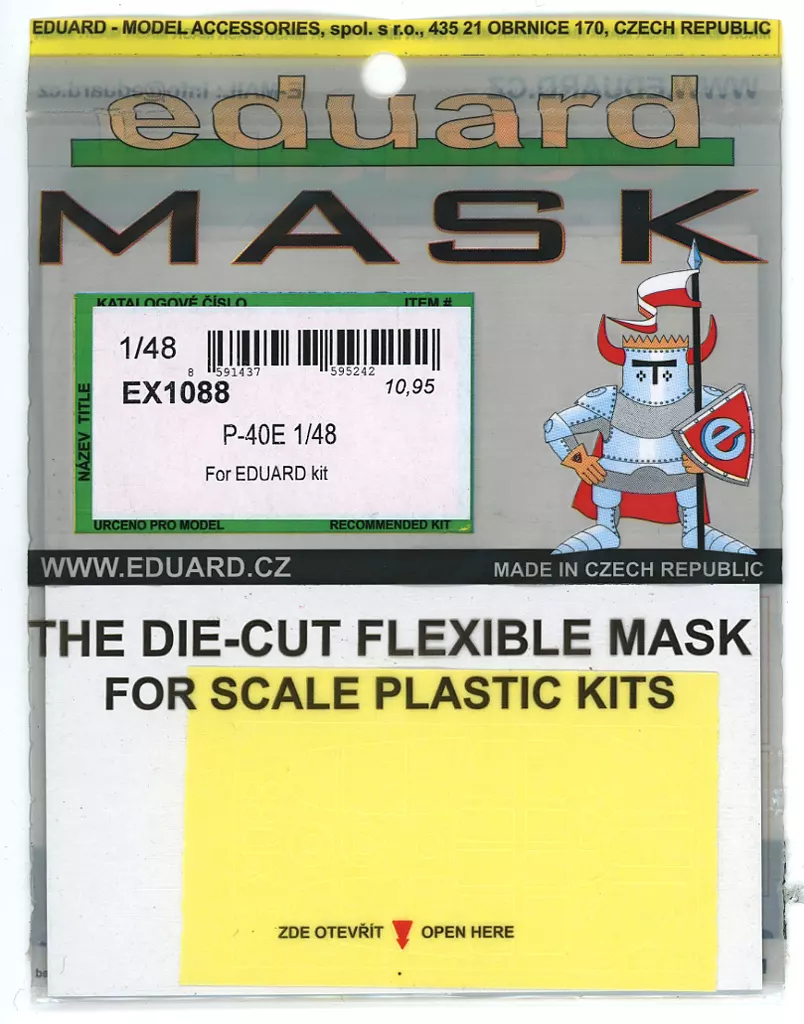 1/48 Scale Model Kit - Fighter aircraft model kits / Curtiss P-40 Warhawk