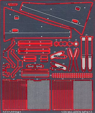 Plastic Model Parts - Grade Up Parts