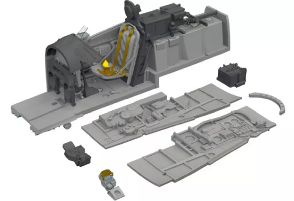 1/72 Scale Model Kit - Grade Up Parts