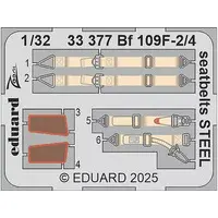 1/32 Scale Model Kit - Etching parts / Messerschmitt Bf 109